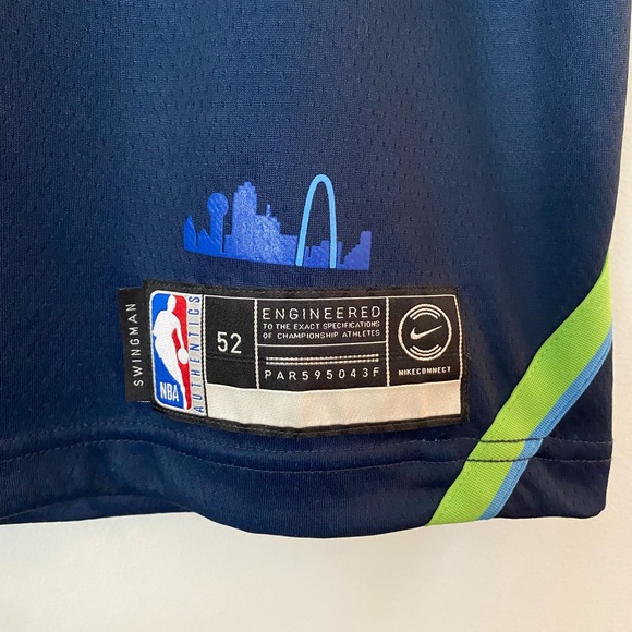 Dallas Mavericks Luka Doncic #77 2020 City Edition New Arrival Blue Jersey - Picture 4 of 5